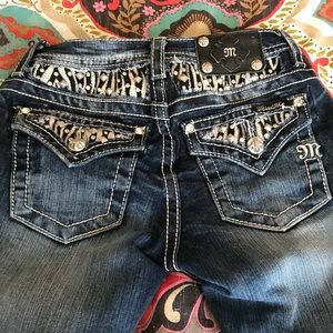 Miss Me Jeans girls size 12 boot cut